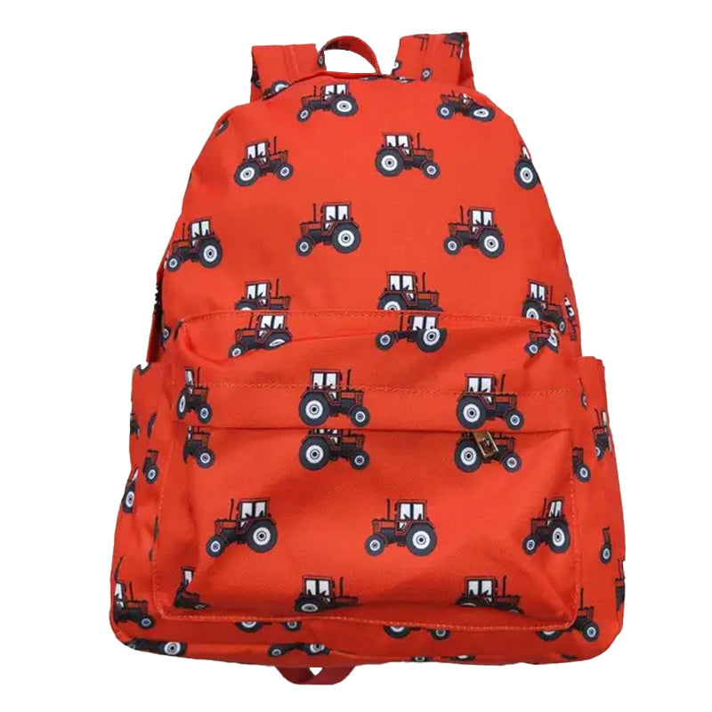 Red Tractor Toddlers Backpack