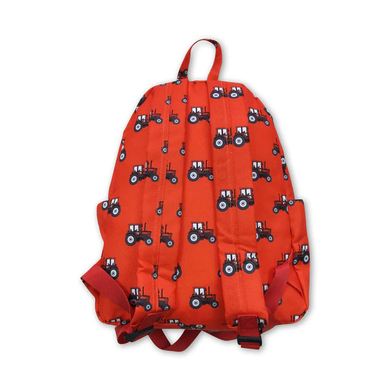 Red Tractor Toddlers Backpack