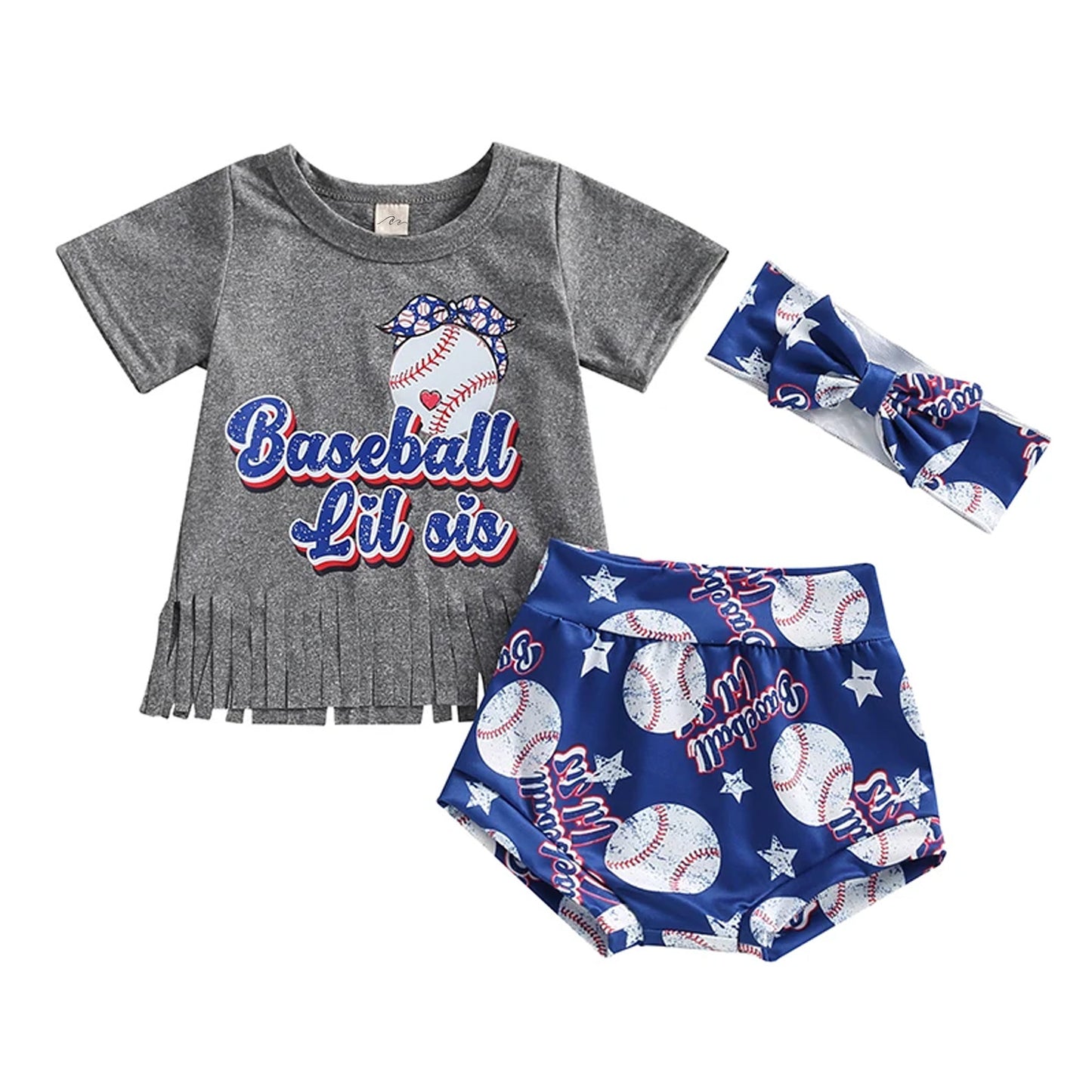 Baseball Lil Sis Set