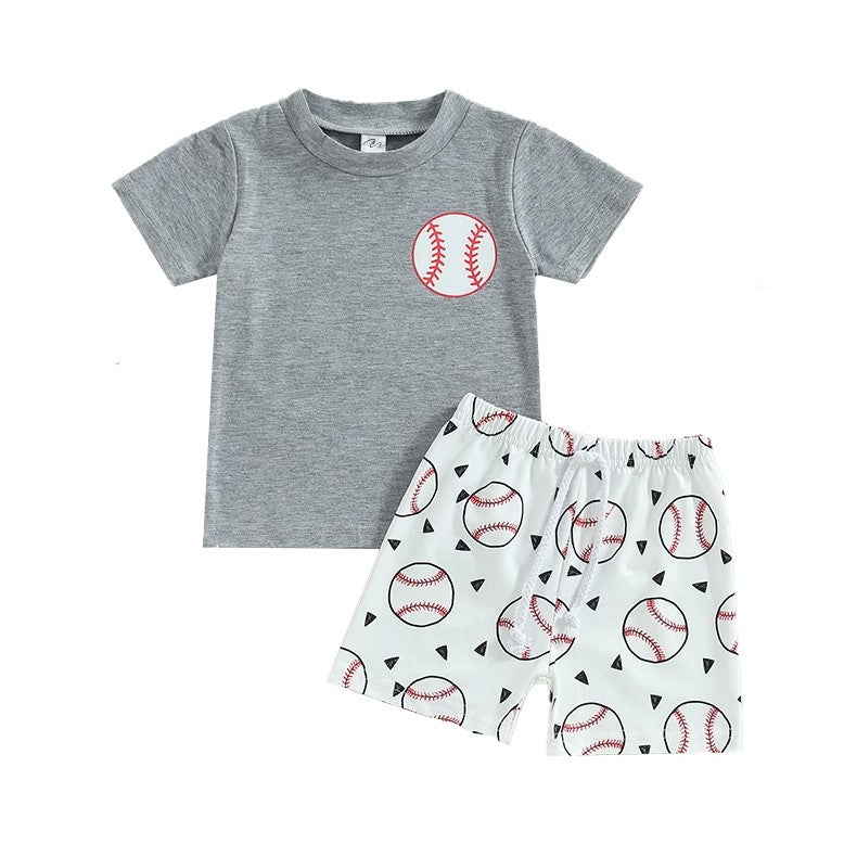 Baseball Shorts Set