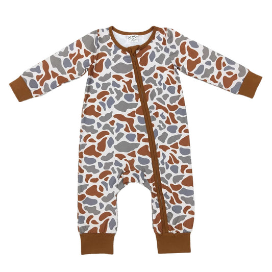 Camo Pajamas- Brown