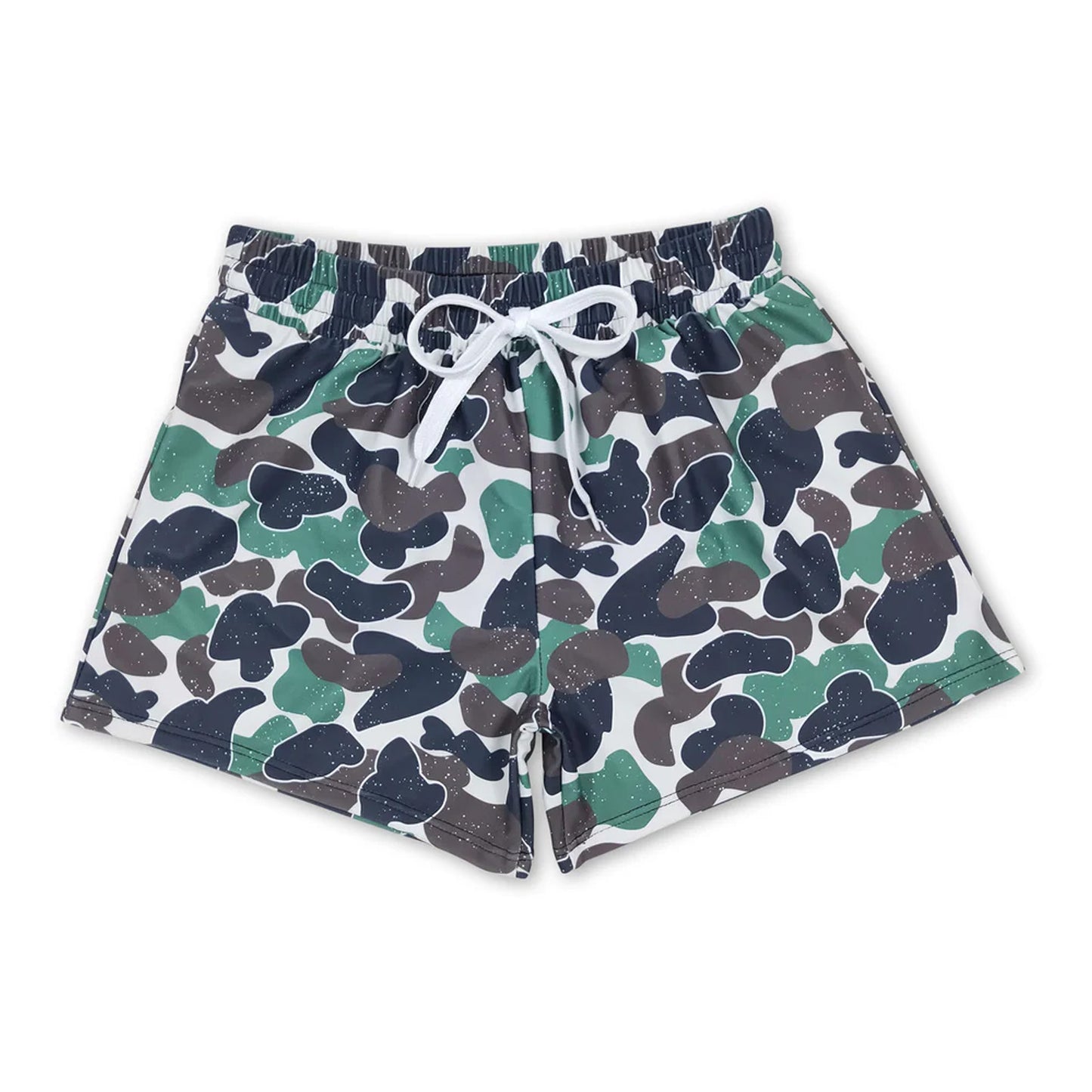 Distressed Camo Board Shorts