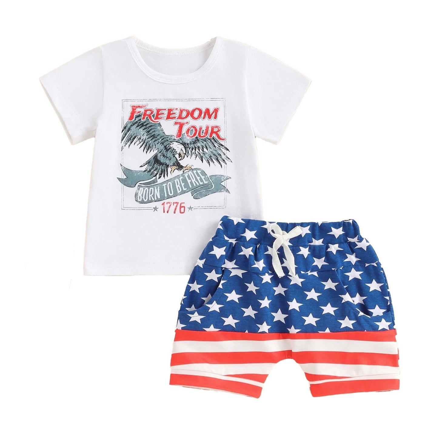 Freedom Tour Shorts Set