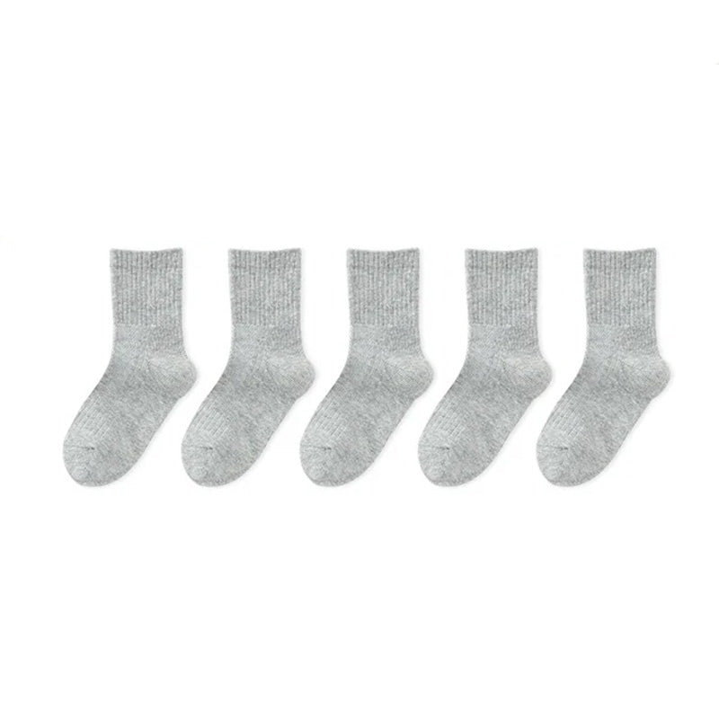 Gray Crew Socks