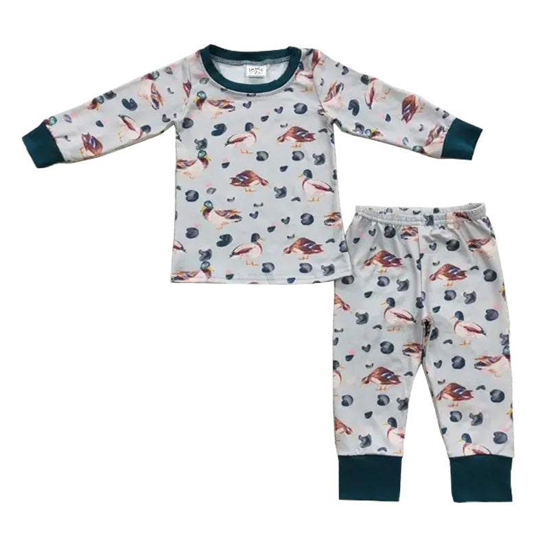 Gray Ducks Two Piece Jammies Set