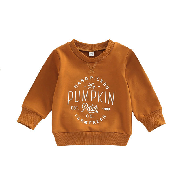 Hand Picked Pumpkin Sweatshirt