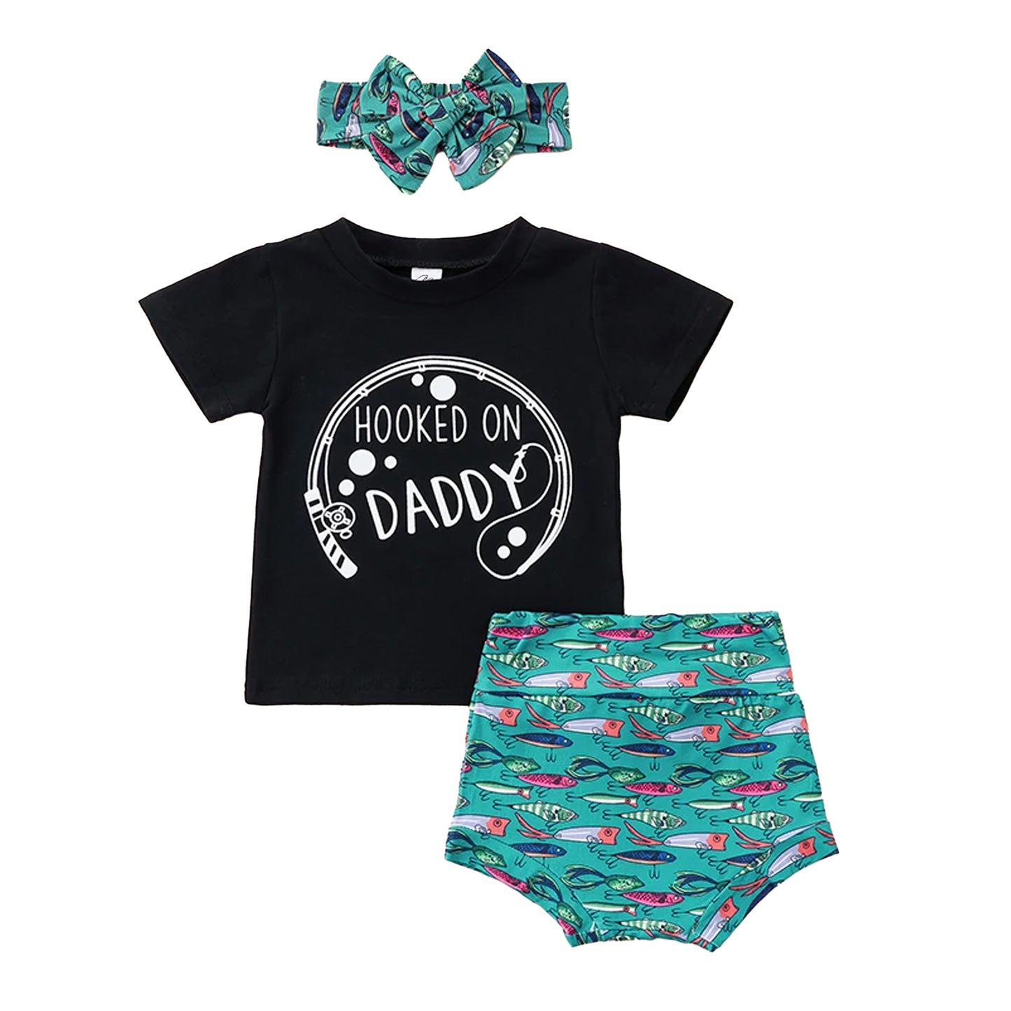 Hooked On Daddy Bloomers Set