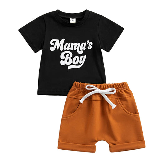 Mama's Boy Shorts Set