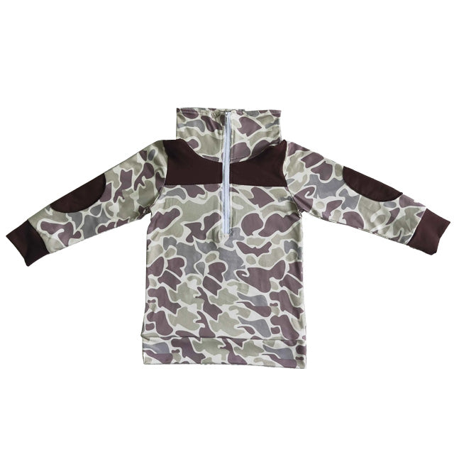 Hunting Camo Quarter Zip (6 Variants)