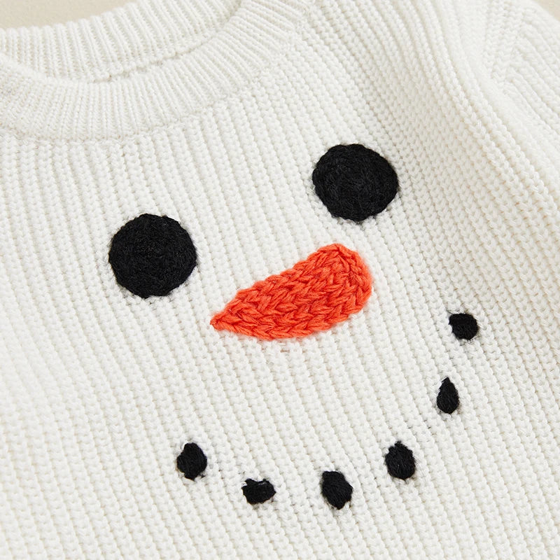 Snowman Knit Sweater