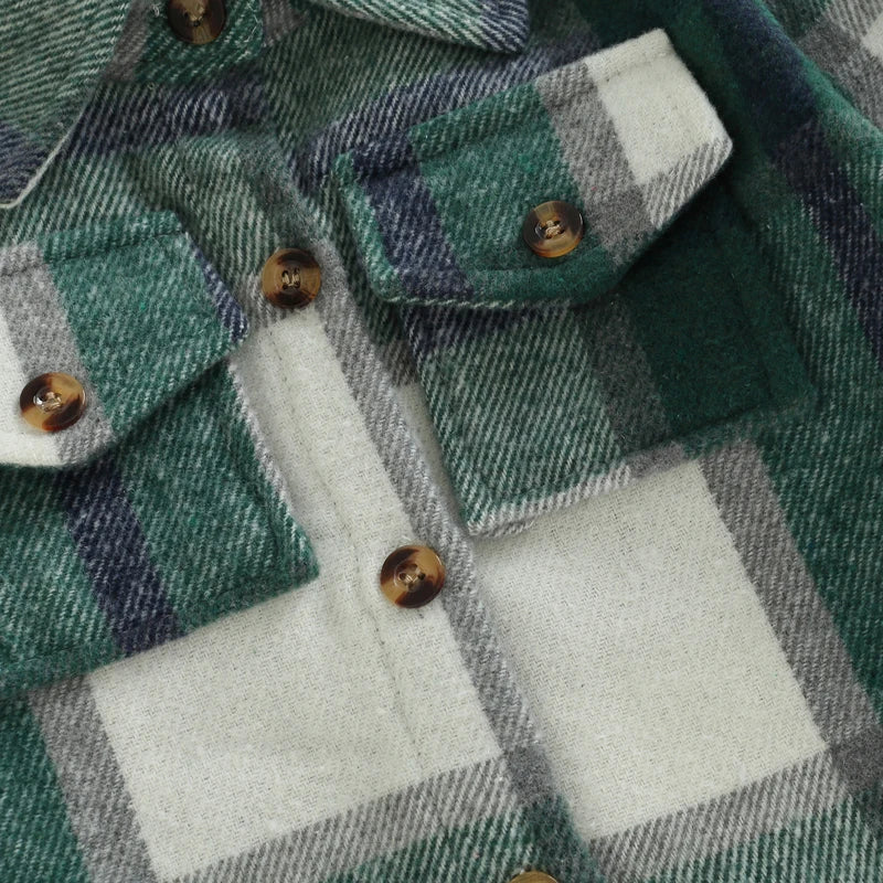 Flannel Button Down Shirt