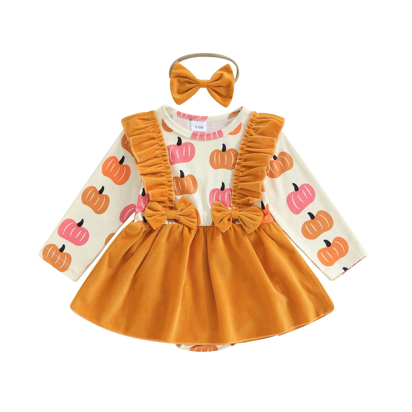 Pumpkin Skirt Set