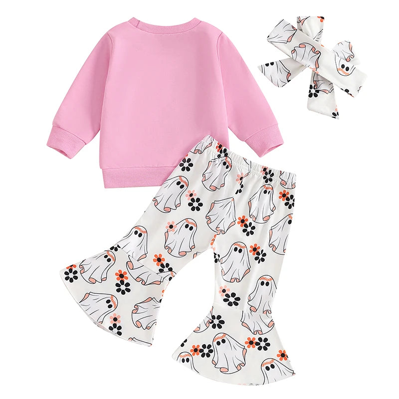 Lets Go Ghouls Flair Pants Set