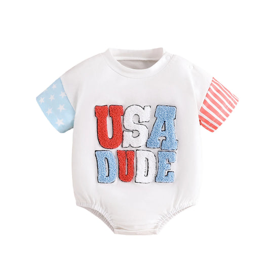 USA Dude Romper