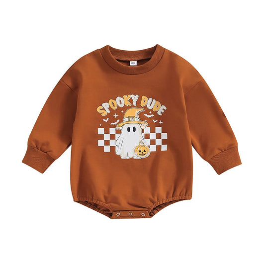 Spooky Dude Bubble Romper