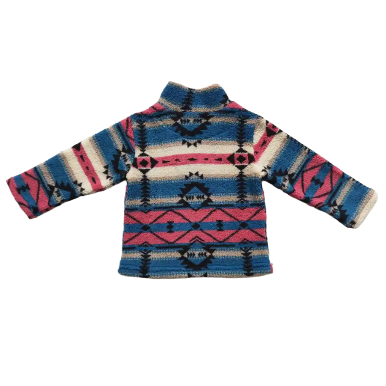 Fleece Aztec Print Quarter Zip