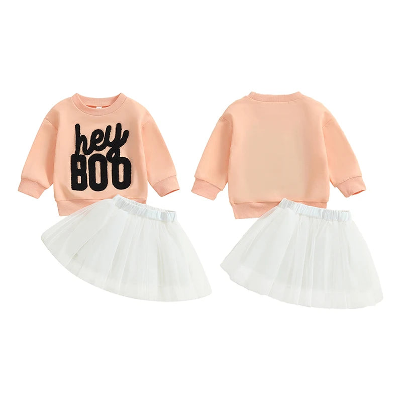 Hey Boo Skirt Set