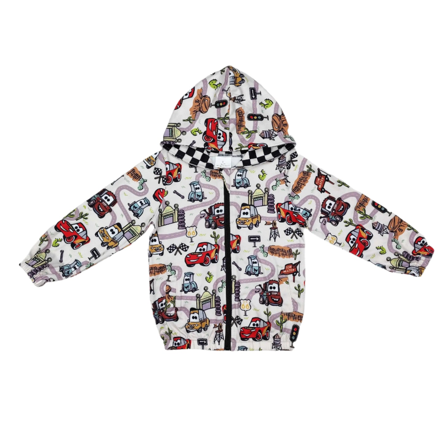 Cars Zip-up Jacket