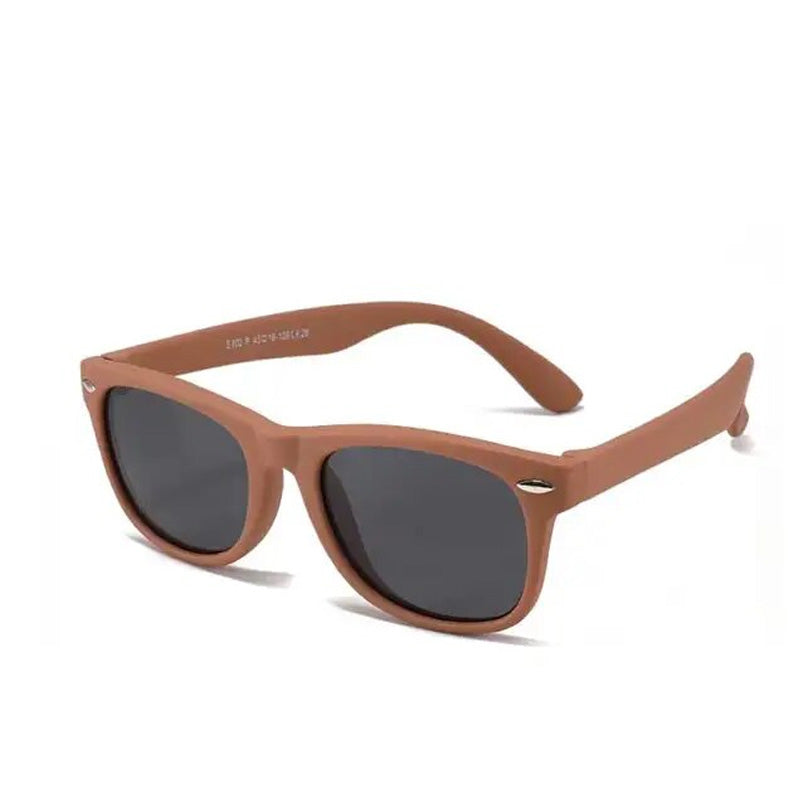 Polarized Toddler Sunglasses- Brown