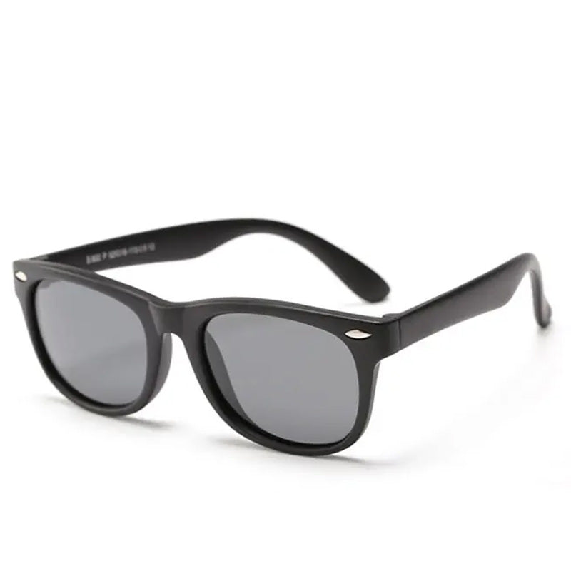 Polarized Toddler Sunglasses- Matte Black