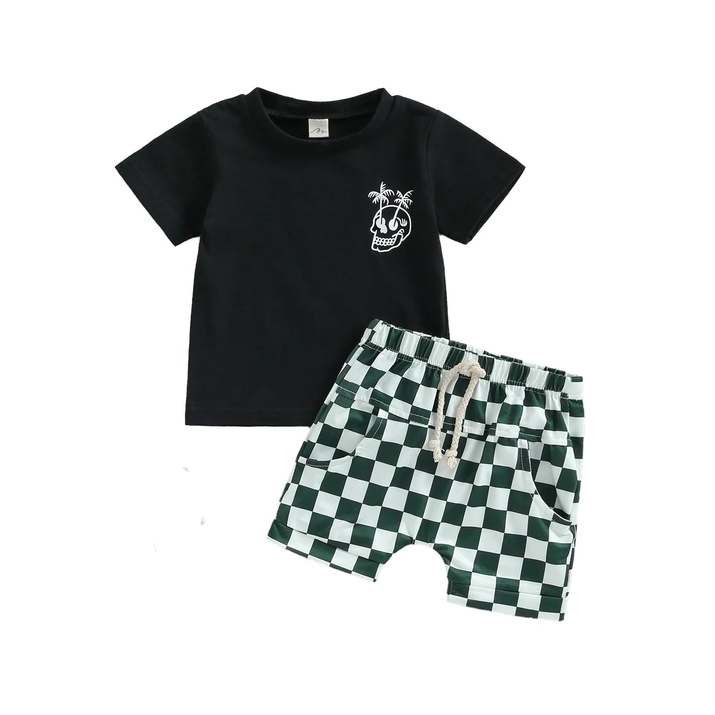 Trouble Shorts Set