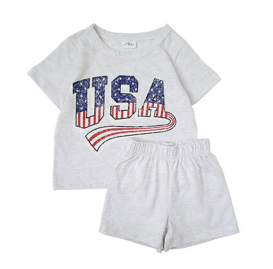 USA Shorts Set