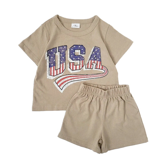 USA Shorts Set