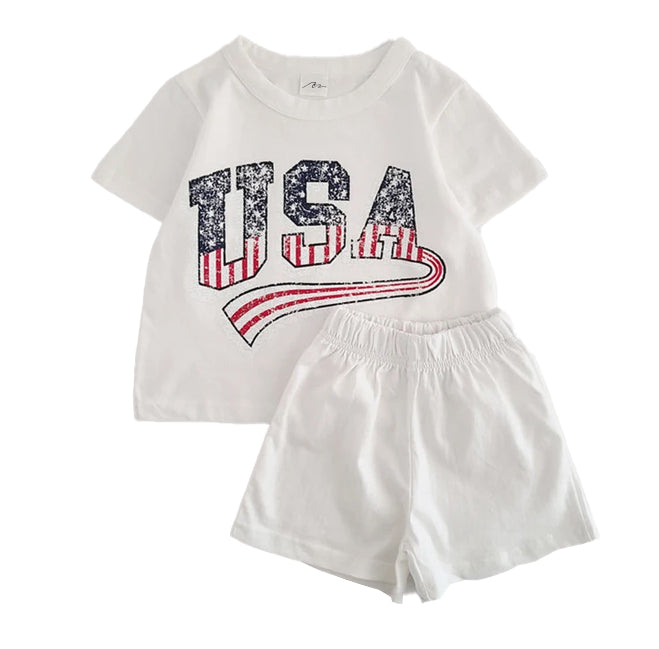 USA Shorts Set